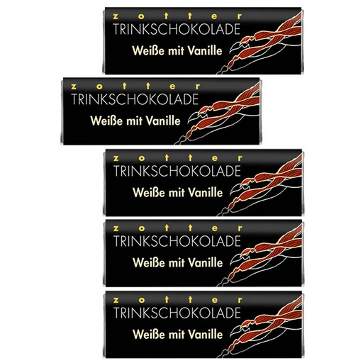 Weiße mit Vanille Trinkschokolade