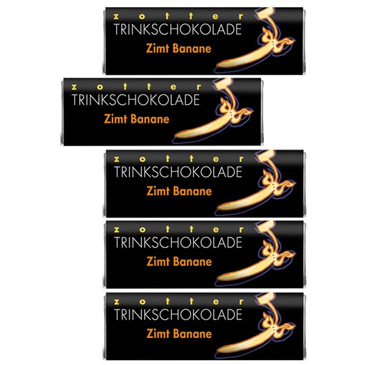 Zimt Banane Trinkschokolade